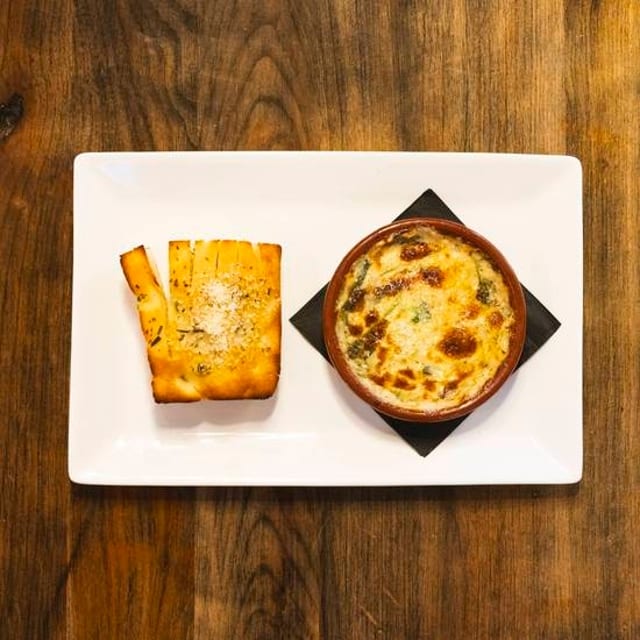 Spicy Spinach Artichoke Dip.