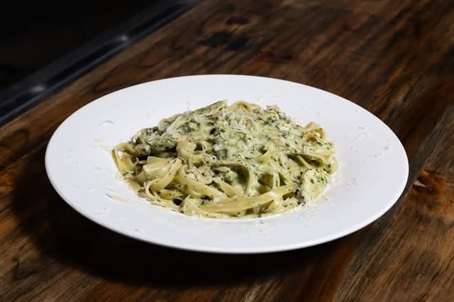 Chicken Pesto Pasta.
